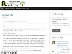 Sites similar to tratamientorosacea.com
