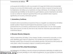 Sites similar to tratamientosbelleza.com.ar