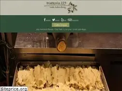 Sites similar to trattoria225.com
