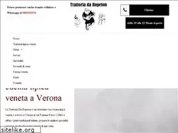 Sites similar to trattoriadaropeton.it