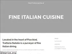 Sites similar to trattorianatalie.us