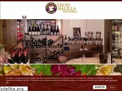 Sites similar to trattoriaveciobalilla.com