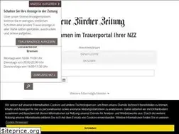 Sites similar to trauer.nzz.ch