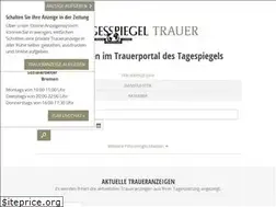 Sites similar to trauer.tagesspiegel.de