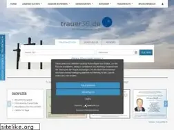 Sites similar to trauer36.de