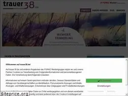 Sites similar to trauer38.de