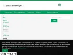 Sites similar to traueranzeigen.tt.com