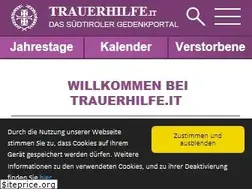 Sites similar to trauerhilfe.it