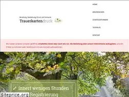 Sites similar to trauerkartendruck.ch