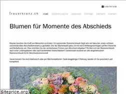 Sites similar to trauerkranz.ch