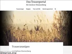 Sites similar to trauerportal-dan.de