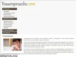 Sites similar to trauersprueche.com