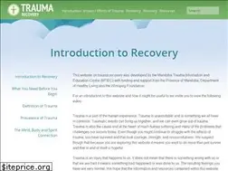 Sites similar to trauma-recovery.ca