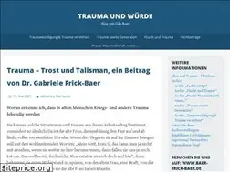 Sites similar to trauma-und-wuerde.de