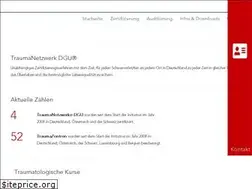 Sites similar to traumanetzwerk-dgu.de