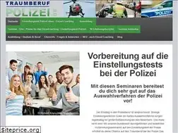 Sites similar to traumberuf-polizei.de