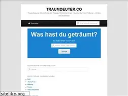Sites similar to traumdeuter.co