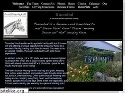 Sites similar to traumhofdressage.com