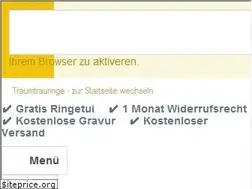 Sites similar to traumtrauringe.de