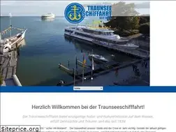 Sites similar to traunseeschiffahrt.at