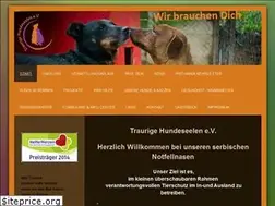 Sites similar to traurige-hundeseelen.de