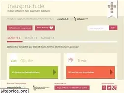 Sites similar to trauspruch.de