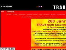 Sites similar to trautwein.de