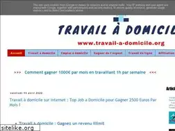 Sites similar to travail-a-domicile.org