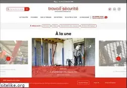 Sites similar to travail-et-securite.fr