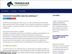 Sites similar to travailleraveclesanimaux.com