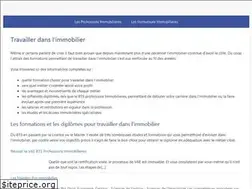 Sites similar to travaillerdanslimmobilier.net