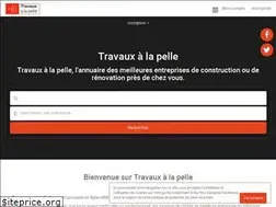 Sites similar to travaux-a-la-pelle.fr