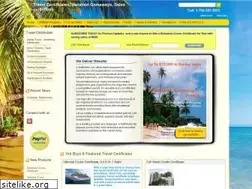 Sites similar to travel-certificates.com