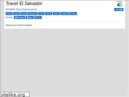 Sites similar to travel-elsalvador.com