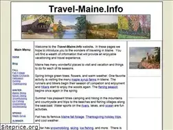 Sites similar to travel-maine.info