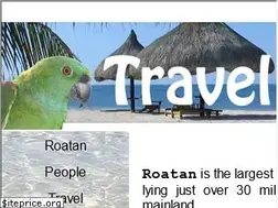 Sites similar to travel-roatan.com