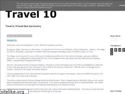 Sites similar to travel10sea.blogspot.com