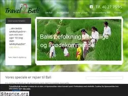 Sites similar to travel2bali.dk