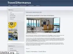 Sites similar to travel2hermanus.co.za