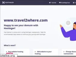 Sites similar to travel2where.com