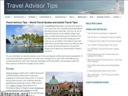 Sites similar to traveladvisortips.com