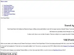 Sites similar to travelagenthanoi.com
