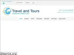 Sites similar to travelandtours.co.za