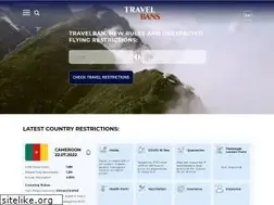 Sites similar to travelbans.org