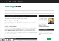 Sites similar to travelbloggersguide.com