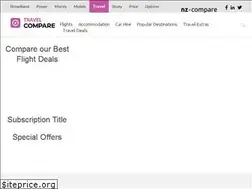 Sites similar to travelcompare.co.nz