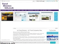 Sites similar to traveldirectoryinfo.co.uk