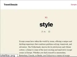 Sites similar to traveldoozie.com