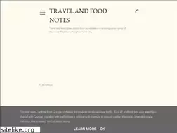 Sites similar to travelfoodnotes.blogspot.com