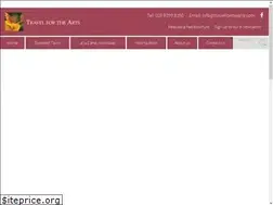 Sites similar to travelforthearts.com